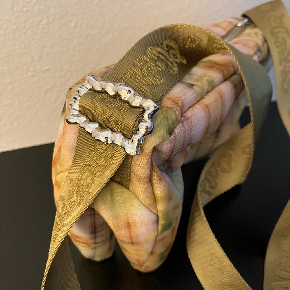 Baggu Collina Strada plaid horse bag - Picture 2 of 4